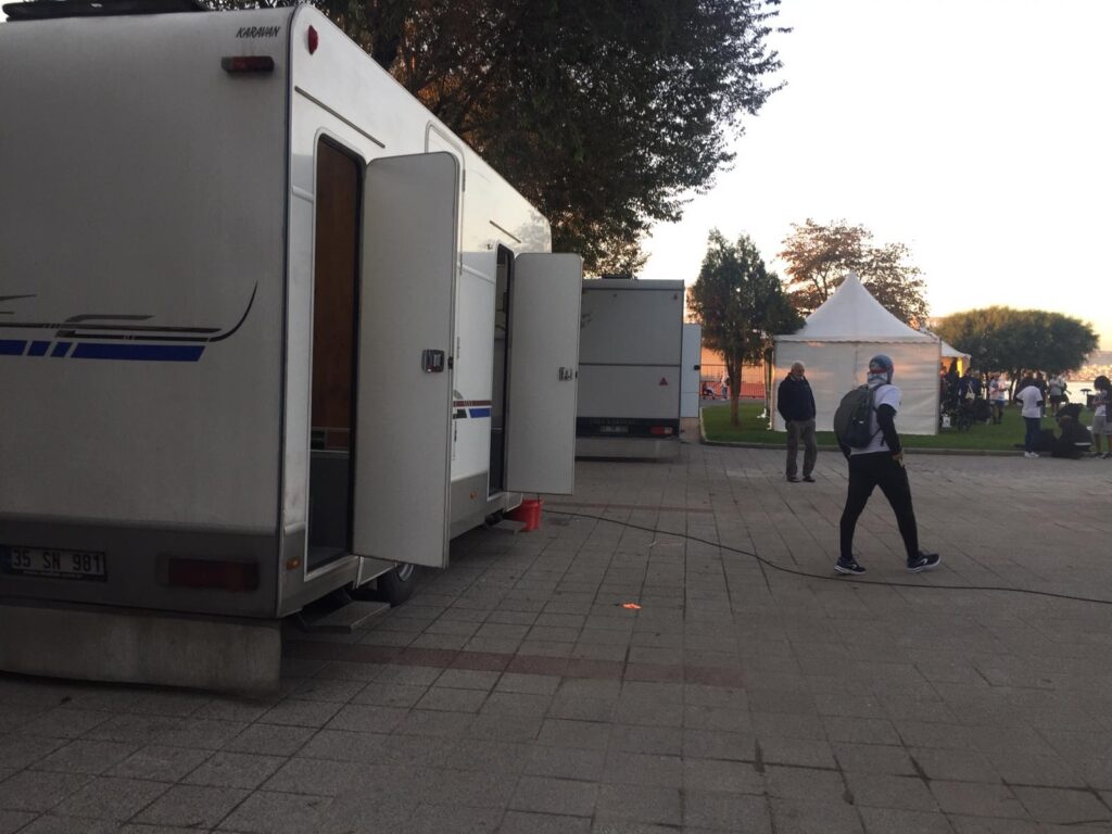 Büyükada Gece Koşusuna Mobil Tuvalet Desteği Sağladık