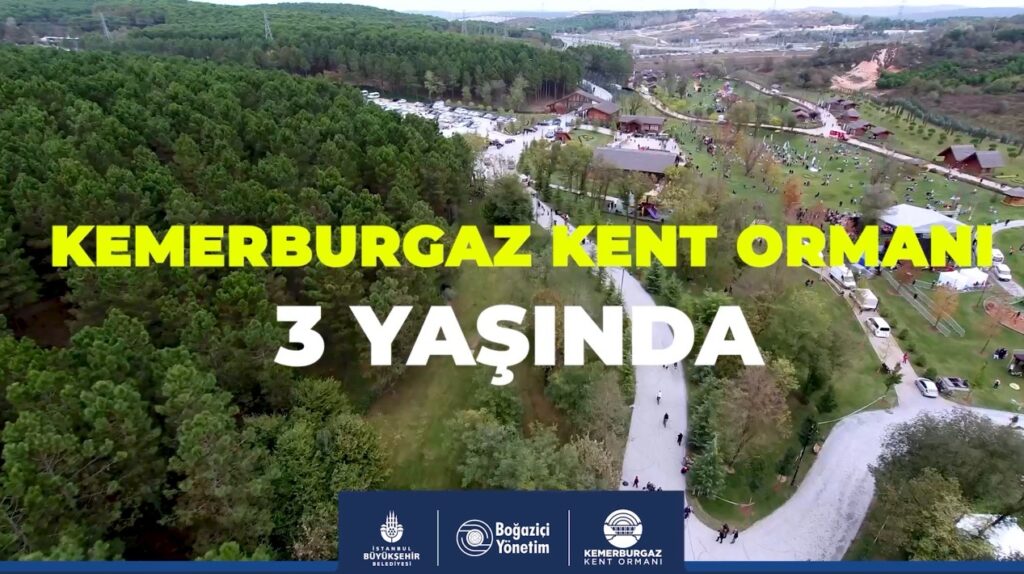 Kemerburgaz Kent Ormanı 3 Yaşında