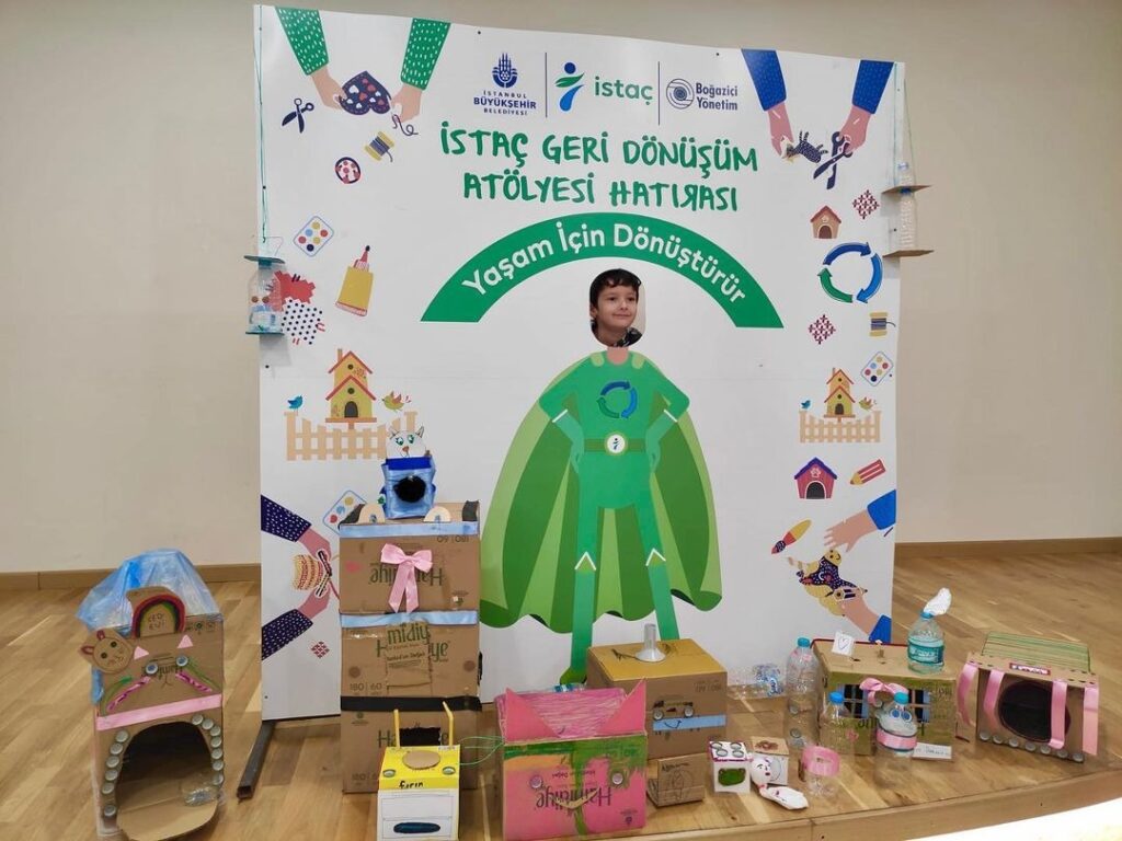 İSTAÇ ile Geri Dönüşüm Atölyesine Devam Ediyoruz