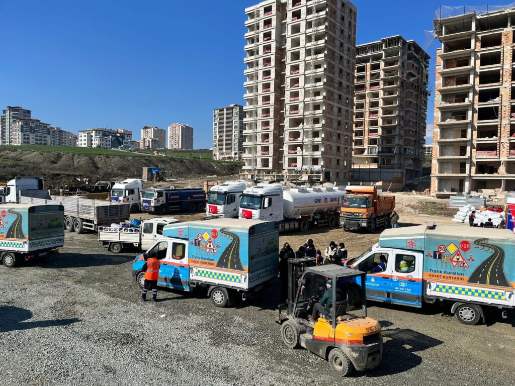 Trafik Müdürlüğü’nden Görevlendirilmiş 50 Personelimiz 19 Araçla Bölgede